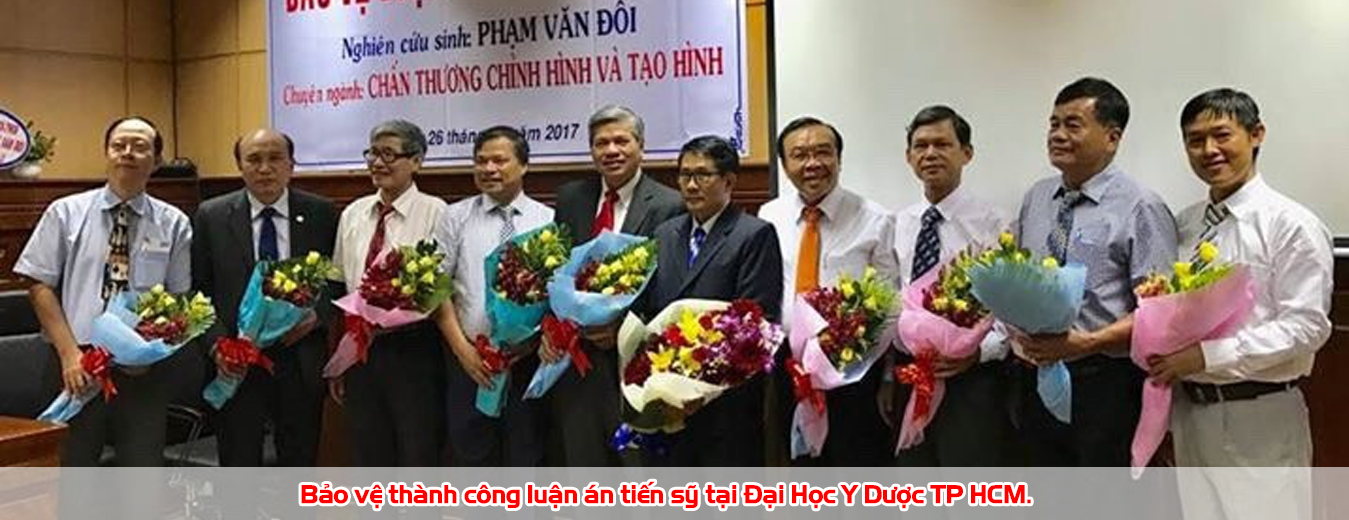 Bảo vệ luận án Tiến Sĩ Y Học